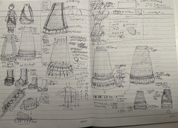sketches of skirt ideas